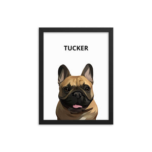 Custom Framed Pet Portraits