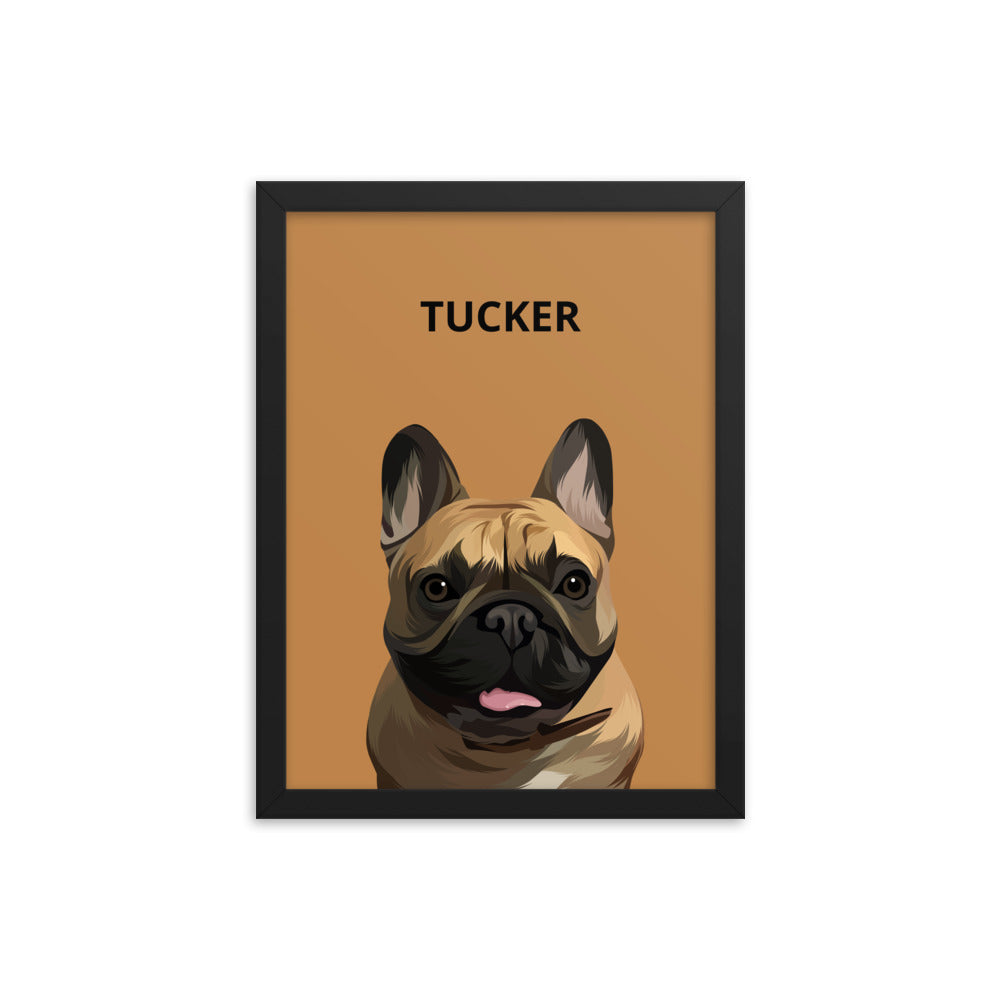 Custom Framed Pet Portraits