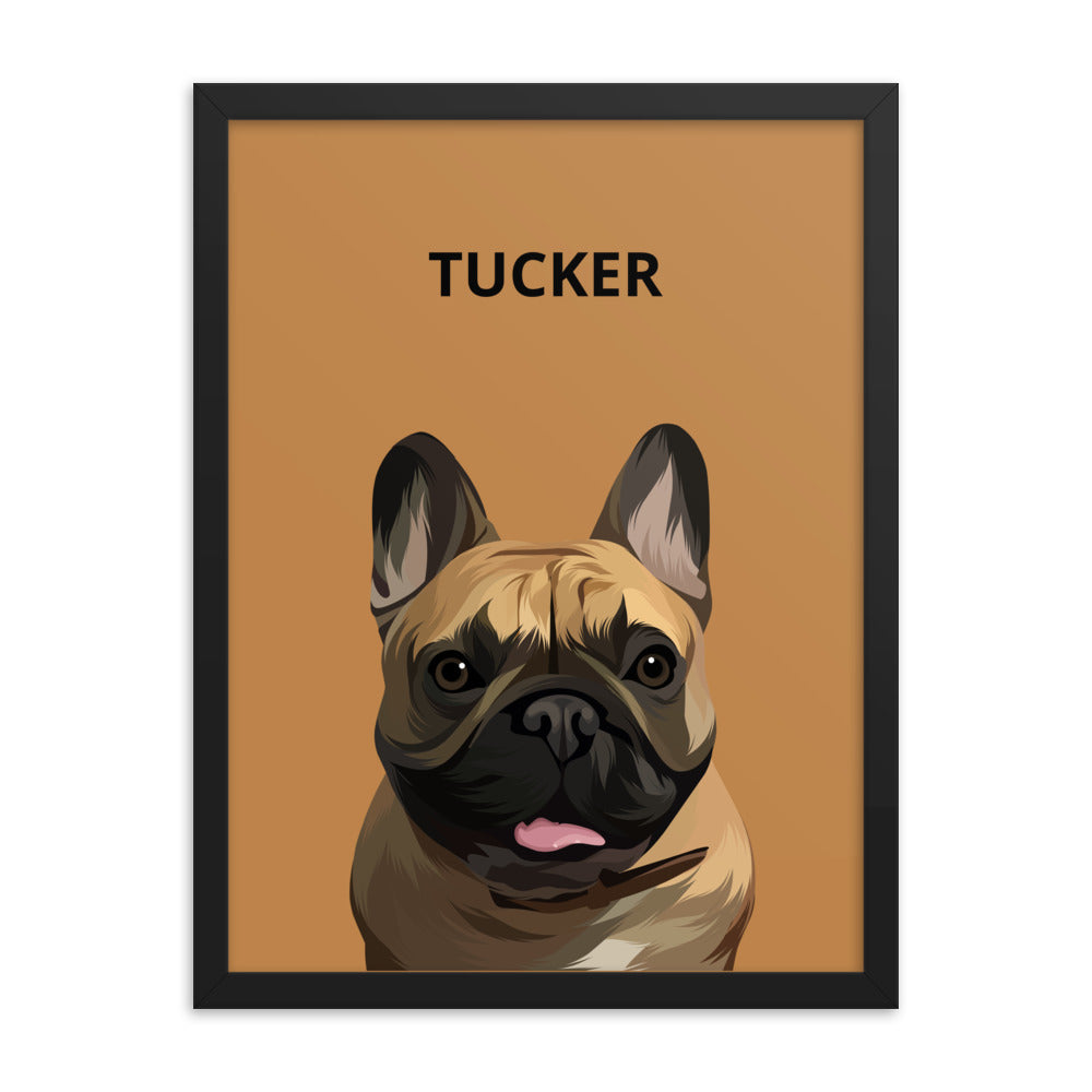 Custom Framed Pet Portraits