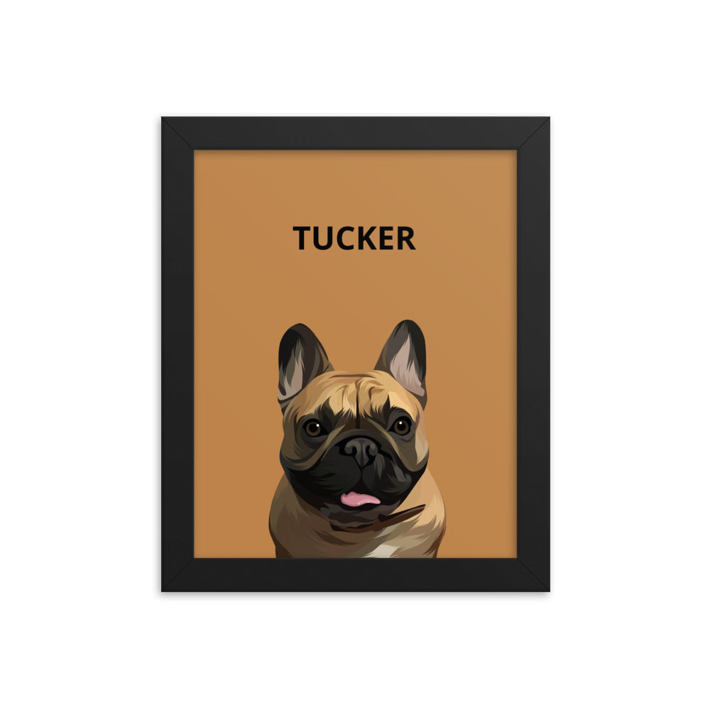 Custom Framed Pet Portraits